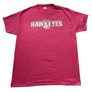 Iowa‎ Hawkeyes Pink T-Shirt Size Large NWOT